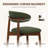 Maylon Upholstered Solid Wood Frame Side Chairs-1792095339