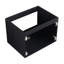 Meuble-lavabo 24 po avec lavabo et charnières en céramique. , Noir. Style contemporain élégant