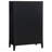 Black 5-Drawer Chest