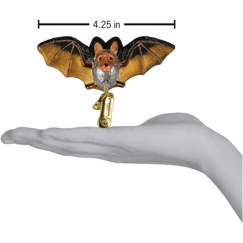 Ornement clip bat