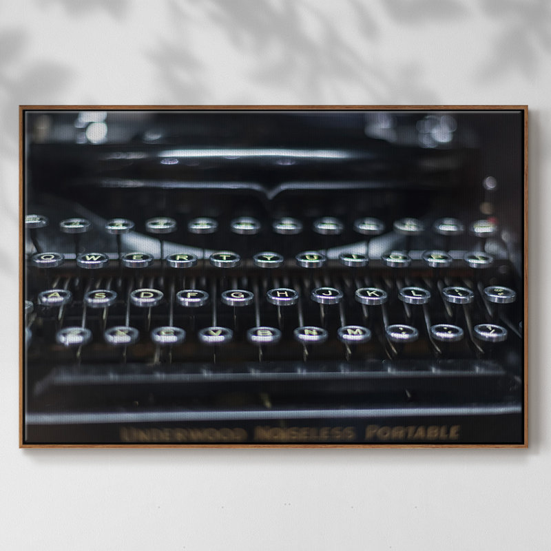 Endless Stories, reproduction d'art sur toile, Noyer, H 25 po x l 17 po x P 2 po