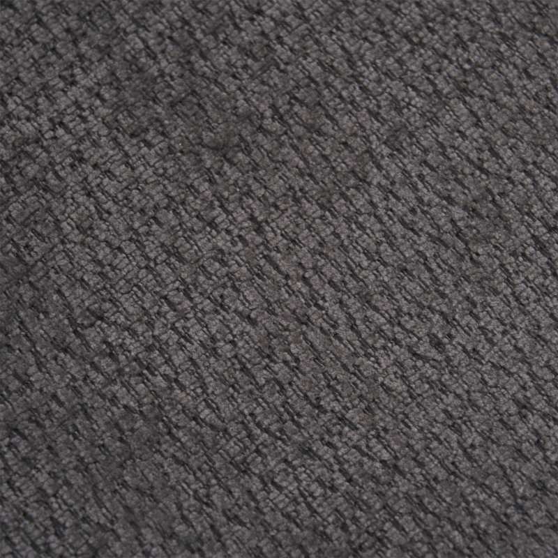 Canapé en L 70,87 po à deux tons en forme de L noir et blanc, canapé modulaire avec repose-pieds, assise profonde en chenille 2 places et coussin - parfait pour le salon, la chambre à coucher, un appartement