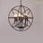 6 - Light Black Sphere Pendant