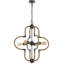 Lustre de fantaisie spoutnik 4 lumières à intensité variable Tahoka-111180984-111180985-115118253