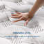 Matelas en mousse viscoélastique hybride et rafraîchissante 10 po à ressorts hybrides et isolant de mouvement-751178345