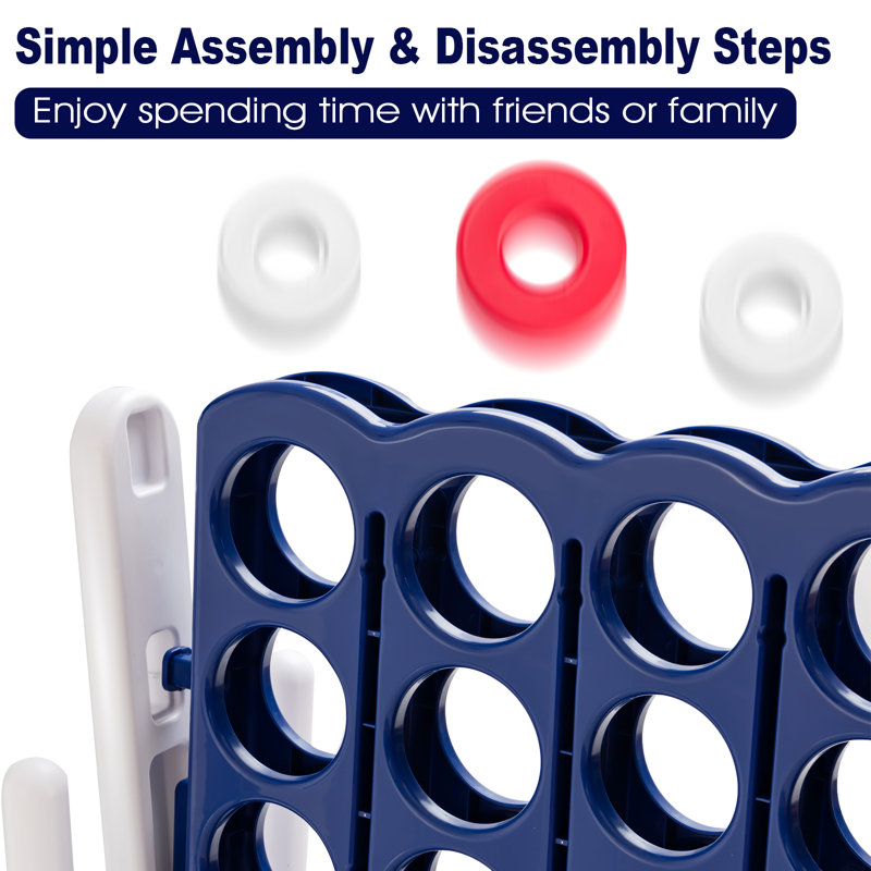 Jumbo 4-to-score Giant Game Set, Navy