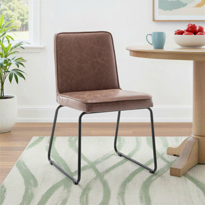 Azucena Faux Leather Side Chair