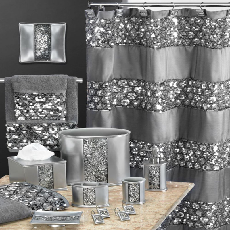 Housse pour boîte à mouchoirs Channce, Argent