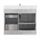 Jillian 42'' Free-standing Single Bathroom Vanity with Engineered Stone Vanity Top
