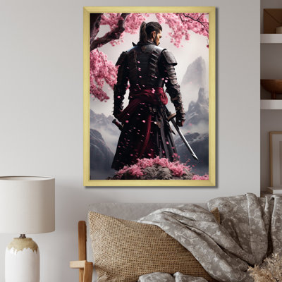 «Sushen Asian Art Samurais Resolve VI», reproduction d'art sur toile