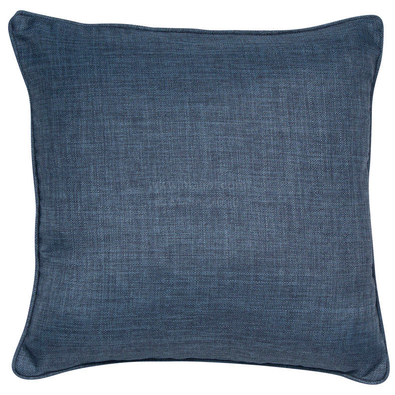 Ahmeed Square Cushion, Navy