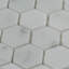 Heritage 1 in. x 1 in. Honeycomb Honed Marble Tile