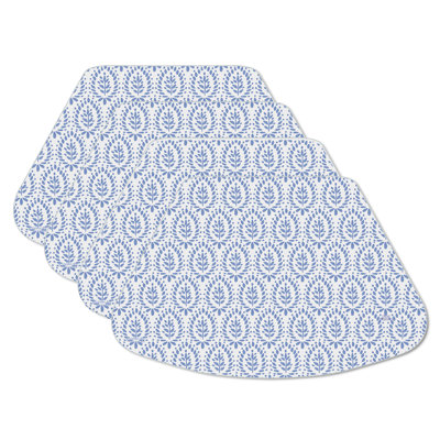Ensemble de 4 napperons réversibles Blue Care