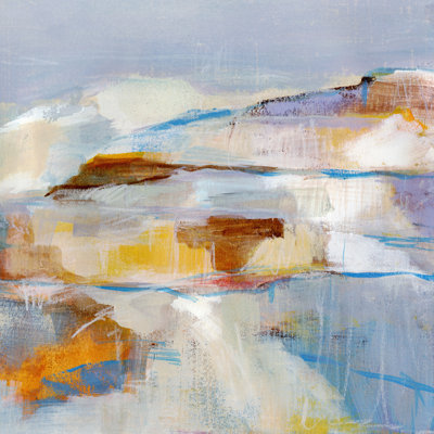 Frosted Peaks I by Annie Warren - Wrapped Canvas Painting