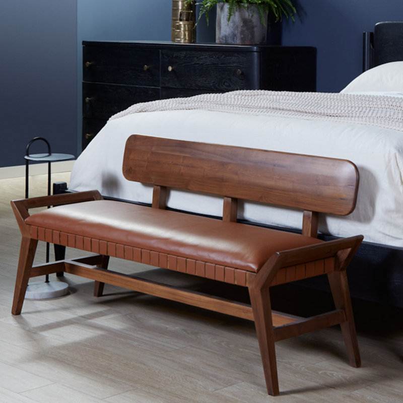 Banc en cuir Mylas