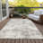 Jelaya Washable Abstract Indoor / Outdoor Rug-1128096734