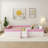 Floor Upholstered Kids Bed With Stairs-106588487-111571518