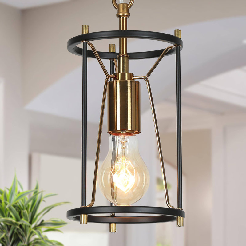  Chrisse 1 - Light Single Lantern Kitchen Island Pendant