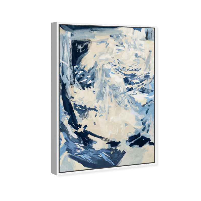 Coastal Feel II Print by Oliver Gal, 37"H x 55"W, White Floater Frame