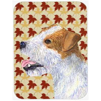 East Urban Home Jack Russell Terrier Portrait Glass Cutting Board