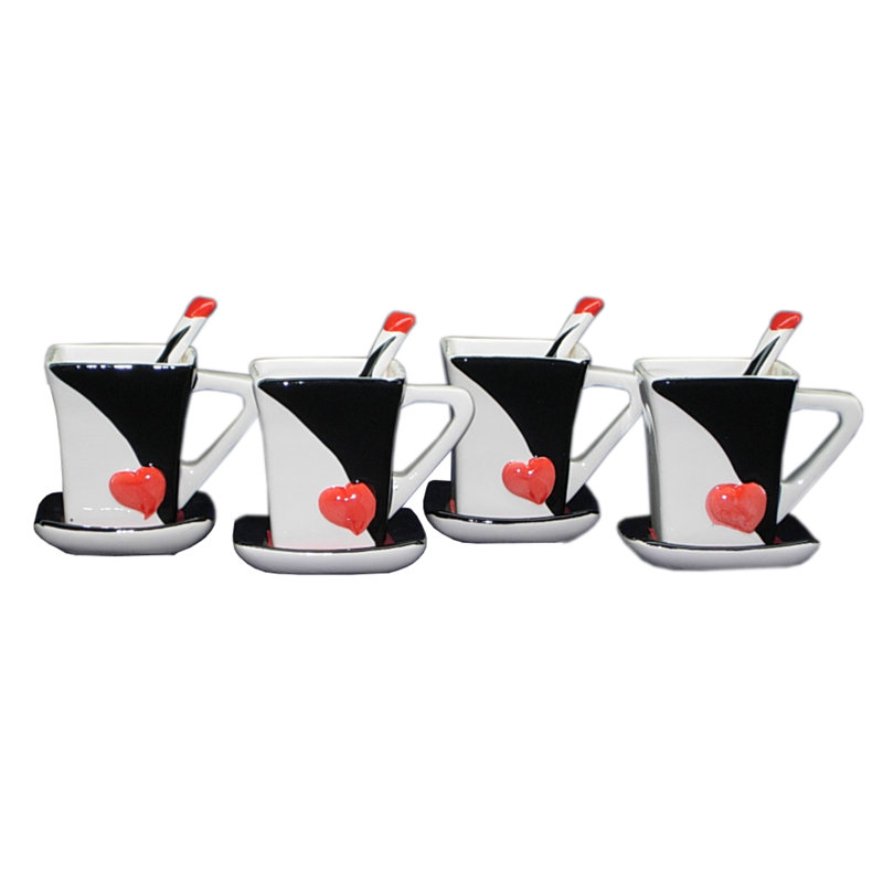 Cup, Saucer and Spoon Set