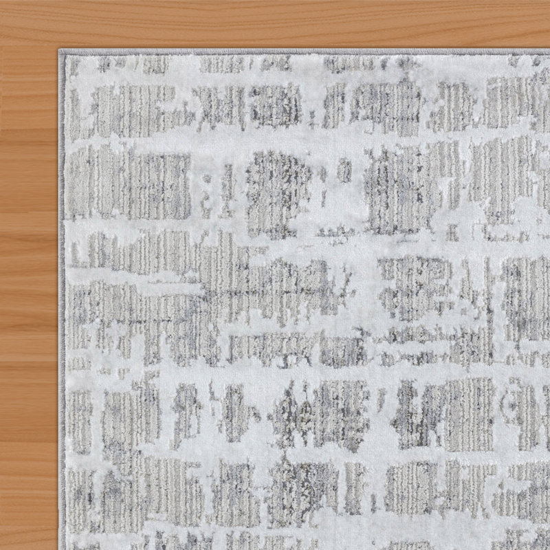 Creative Home Ideas Beaufort Charleston Greer & Sumter Rug, Grey, 8'6" x 13'