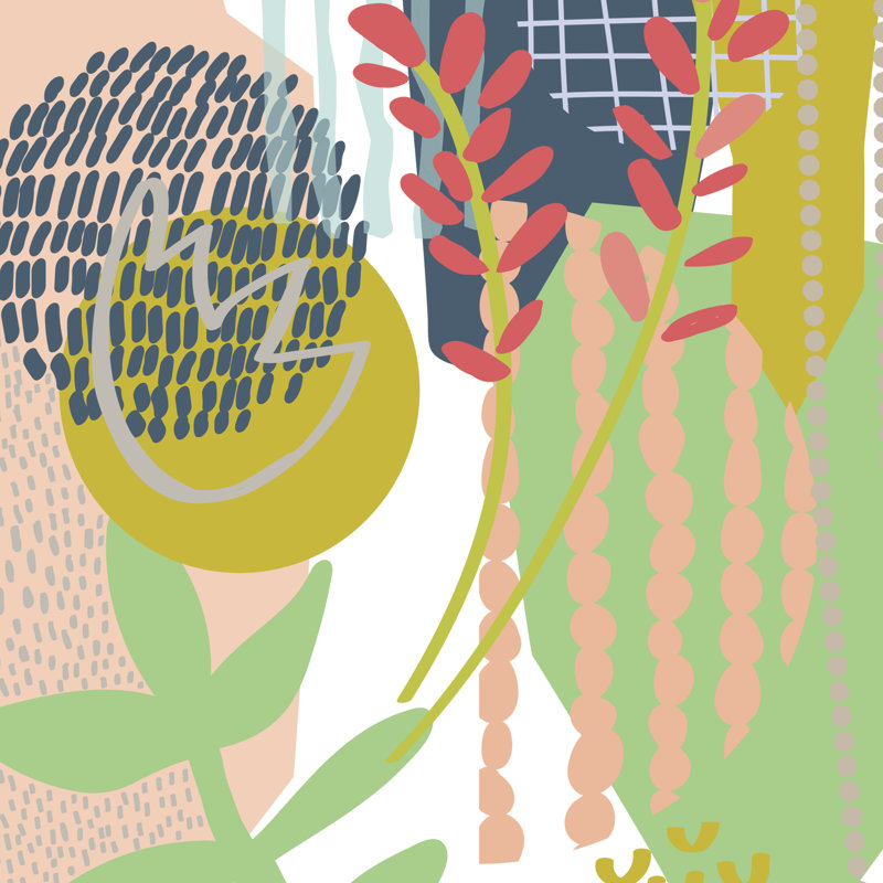 Swizzle I by Chariklia Zarris - Wrapped Canvas Print, 51cm H x 51cm W