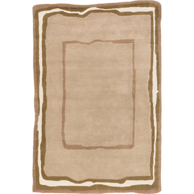 Contessa Bordered Wool Area Rug