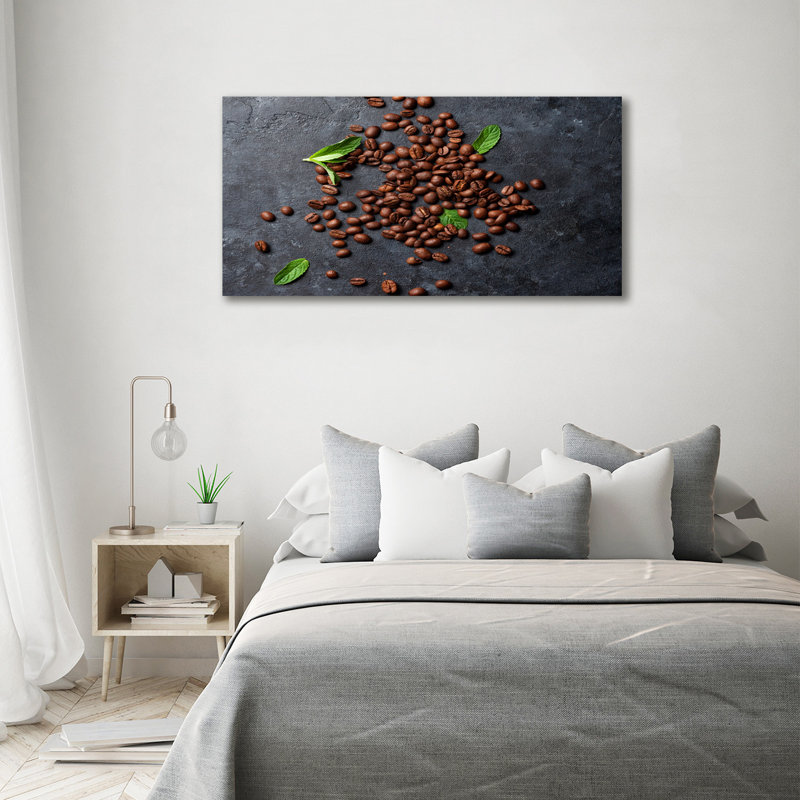 Coffee Beans - Wrapped Canvas Print