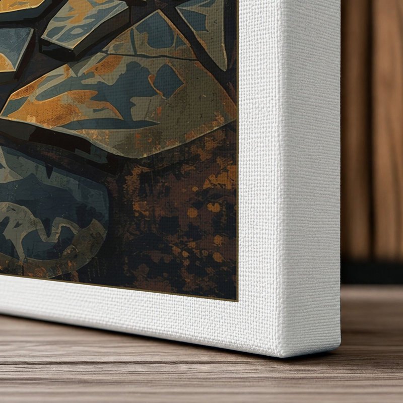 Sun Over Water Coastal - Wrapped Canvas, 18x12 - 45.7 x 30.5 cm, White Border