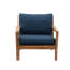Ensemble de coussins de patio Tommy Bahama, Sunbrella résistant à la décoloration et à l'eau pour canapés de patio, canapés modulaires et chaises longues, l 24 po x P 26 po, 4 po d'épaisseur, réversible, bambou Bay Cobalt-131480119-131480126