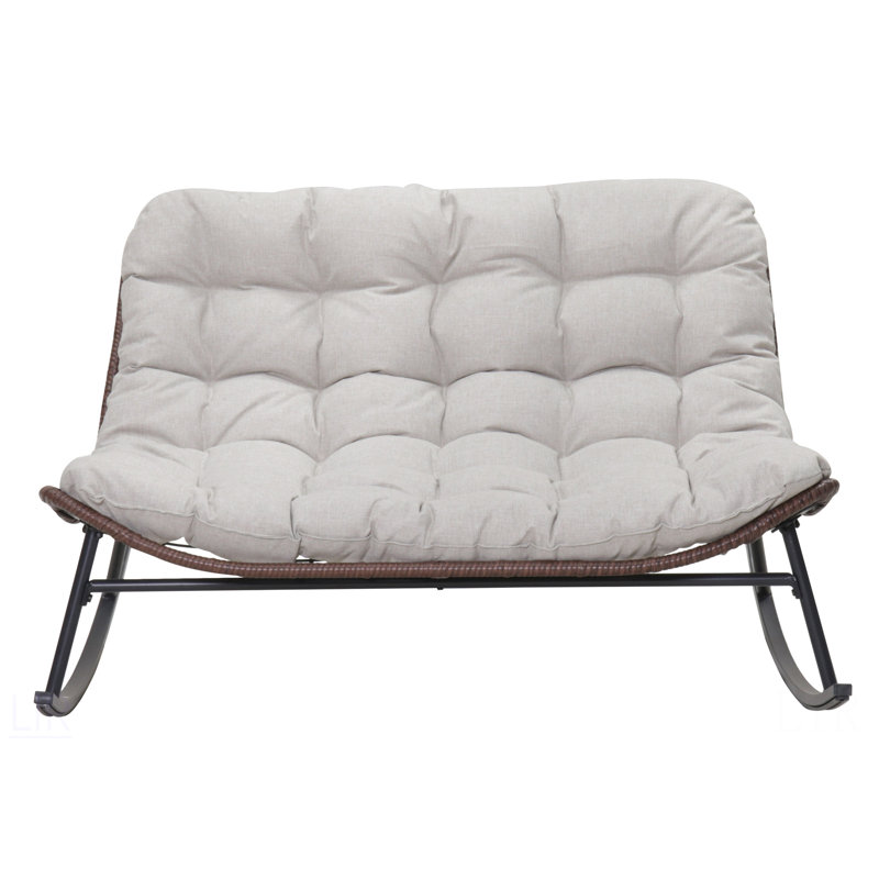 Double Wide Rocking Papasan Chair, Chair