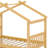 Wooden House Bed with Drawers-479318143