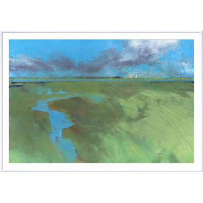 «Back Water High Tide» par Paul Bailey - peinture encadrée