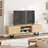 Industrial TV Stand for 80 Inch, Modern Entertainment Center with 2 Drawers, Wooden Media Cabinet with Heavy Duty Leg and Open Storage, TV Console Table for Living Room-1225292425
