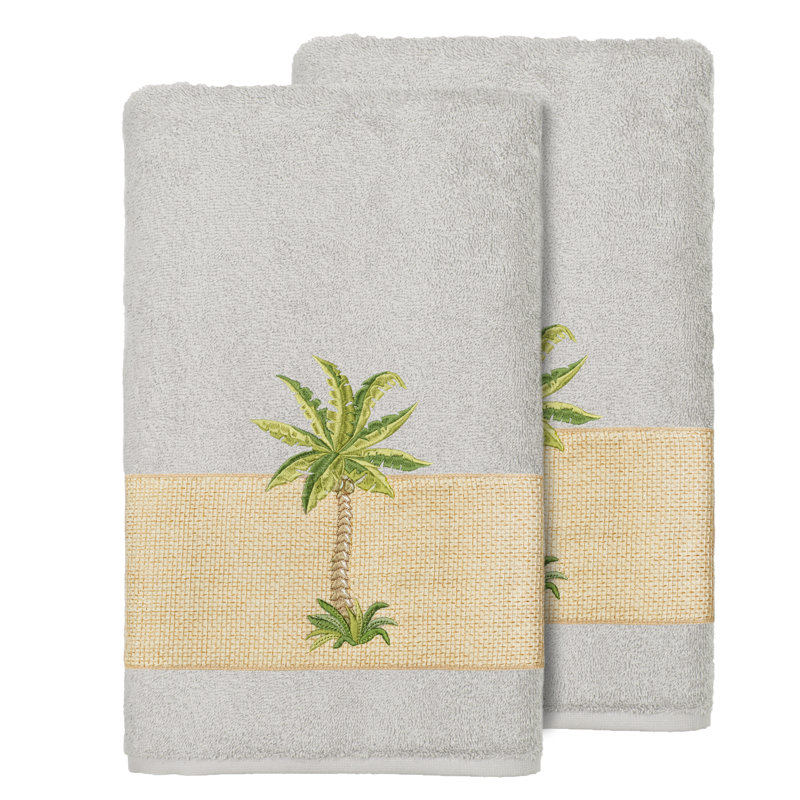 Colton Midweight Bath Towel, Light Gray