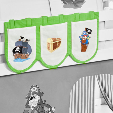 Bunk Bed Accessories, Green/Beige