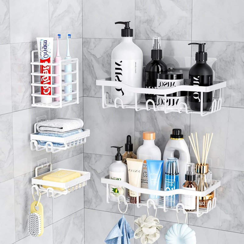 Metal Bathroom Shelves