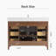 Ensemble de meuble-lavabo autoportant 48 po Abramowitz-327615264