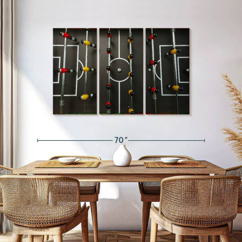 Foosball Table Game, 32" H x 50" W