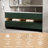 60'' Modern Solid Oak Floating Bathroom Vanity With Artificial Stone Countertop And LED Night Light-255922034