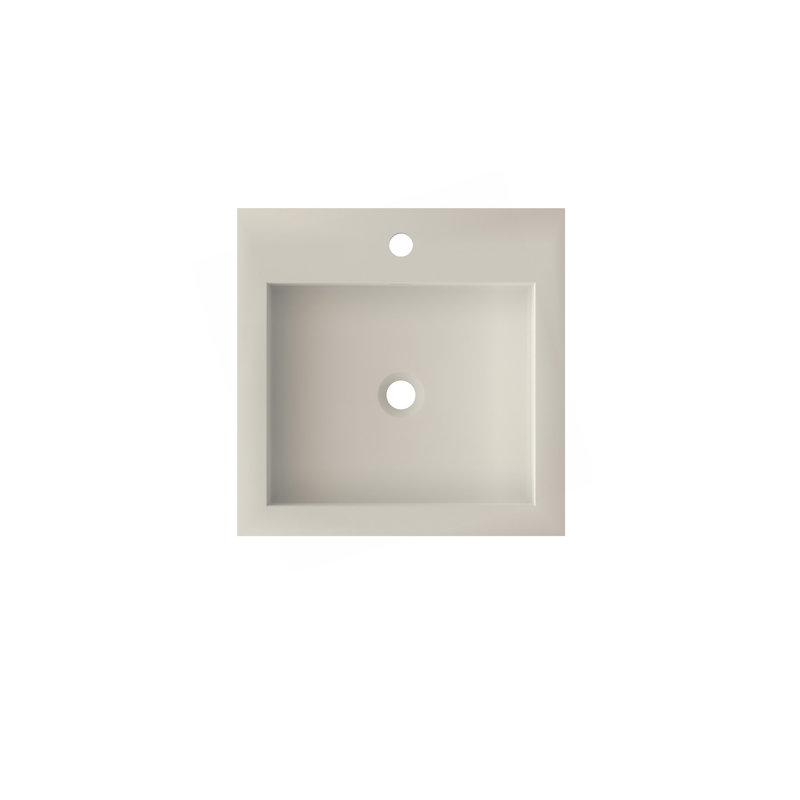 Lavabo pour salle de bain blanc mat
