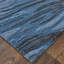Kawai Hand Tufted Wool/Viscose Abstract Area Rug in Blue/Gray/Black-783830901