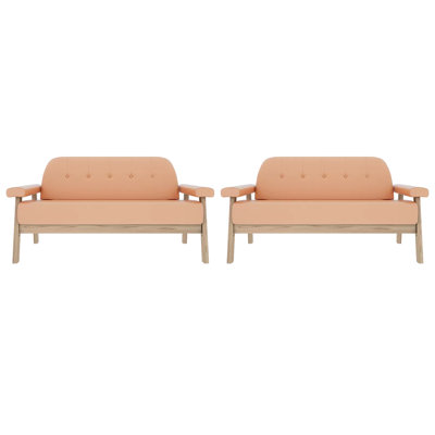 Banc rembourré en similicuir Simple Fashion