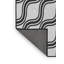 Tapis noir/gris à motifs-628208314