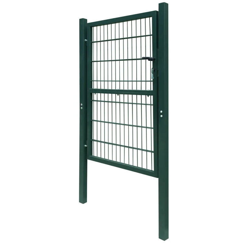 Finger 200 cm H x 100 cm W Gate Fencing, Green, 106 x 170 cm
