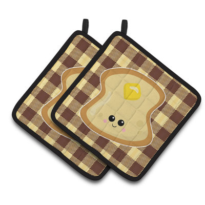 Caroline's Treasures Striped Polyester Potholder