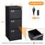 Classeur vertical à 3 tiroirs Hougabook-963106947