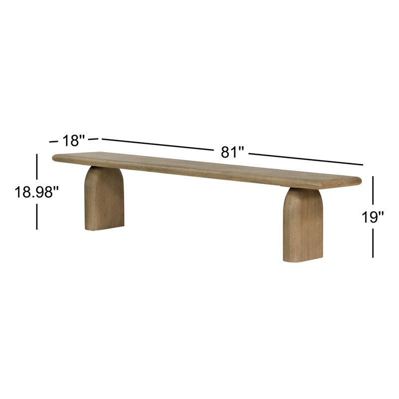 Sorrento 81" Dining Bench