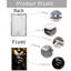 1 Piece Wrapped Canvas Wall Art